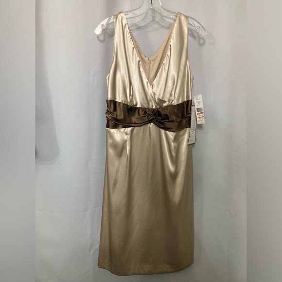 ELIZA J  2Tone Satin Dress NWT - Picture 8 of 8